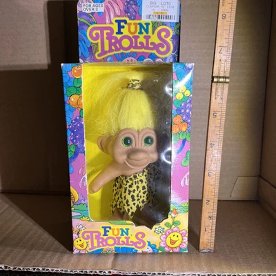 £18.37 • Buy VTG. Toy Things Fun Trolls Yellow Hair Cave Girl Outfit 