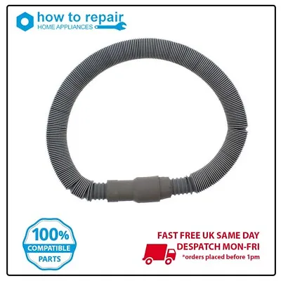 Currys Essentials Washing Machine Dishwasher Drain Outlet Hose 0.6-2.1m 21/29mm • £5.95