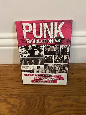 Punk Revolution Nyc: Velvet Underground The New York Dolls And CBGB's DVD Set • $14.99