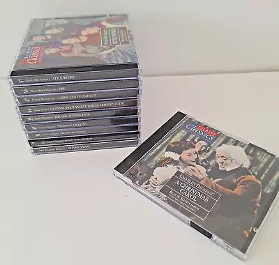 Talking Classics 10 Audio CD Bundle -  Dickens  Twain Little Women & Others • £15