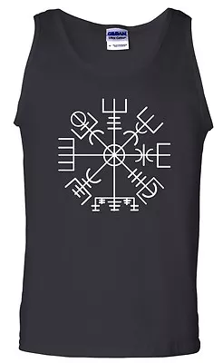 Vegvisir TANK TOP - S - 3XL - Norse Odin Viking Ragnarok • $14.95