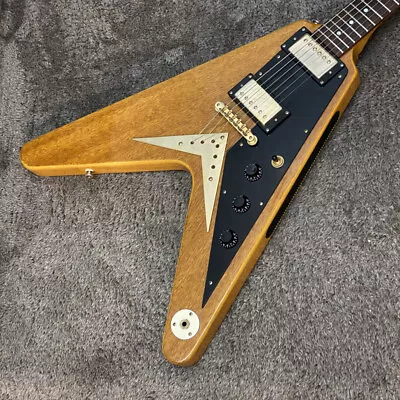 Epiphone 1958 Korina Flying V Electric Guitar #AT00070 • $1279.77