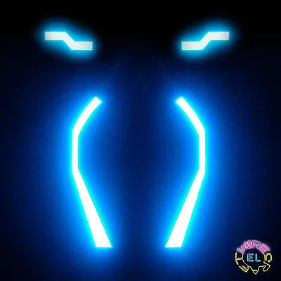 Daft Punk EL Panels - Bright Glowing Strips Of Light To Attach To Clothing • $34.86