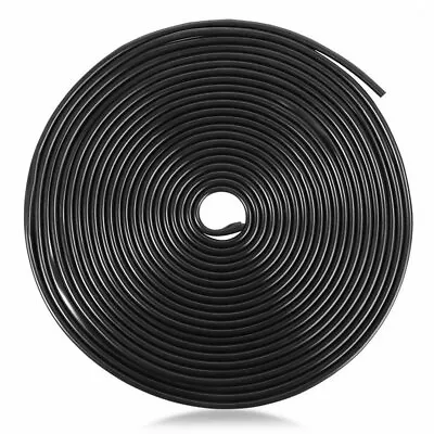 32ft Car Door Edge Trim Guard Molding Rubber Seal Strip Scratch Protector Black • $13.99