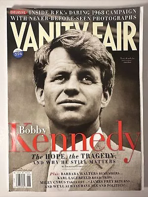 Vanity Fair Magazine 2008 Bobby Kennedy Thurston Clarke Pre-Owned Very Good #574 • $30