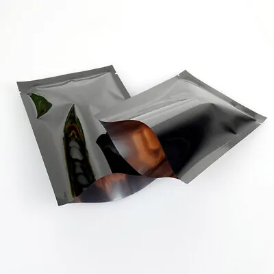 Black Aluminum Foil Vacuum Bags Heat Seal Mylar Food Storage Packaging Pouches  • $119.99