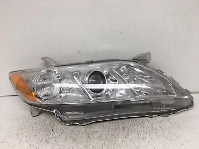 2007 2008 2009 Toyota Camry Chrome Headlight Passenger Right RH Halogen OEM 3825 • $29.99