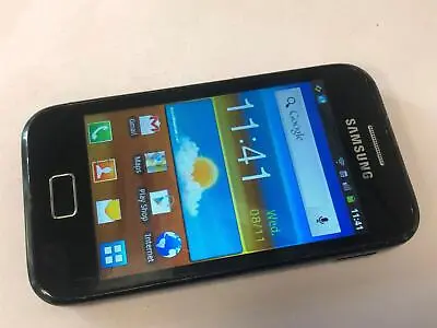 Samsung Galaxy Ace Plus S7500 - Black (Unlocked) Android 4 Smartphone • £15.99