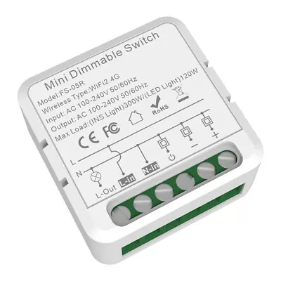 For Zigbee And WiFi Dimmer Switch For LED Lights Voice Control Stepless Dimming • $31.45