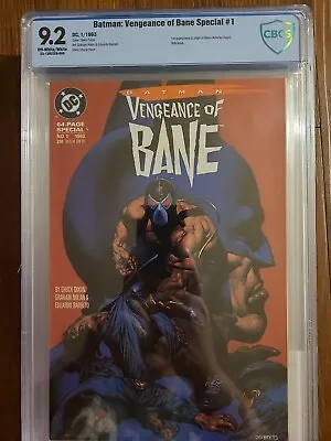 Batman: Vengeance Of Bane # 1 (Jan. 1993 DC) 1st App Of Bane; CBCS NM- (9.2) • $125