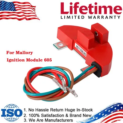 For Mallory Ignition Module 605 Fit Unilite E-Spark 3738454647 8386 Series • $38.99