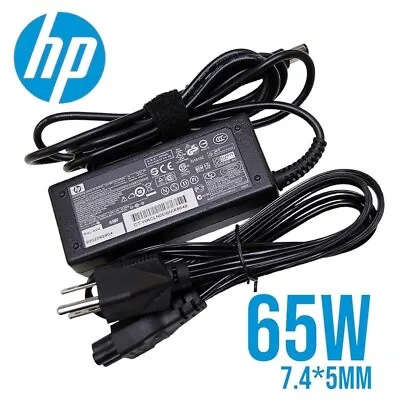 Genuine HP 65W Laptop AC Adapter Charger Pavilion DV4 DM4 DV5 DV6 DV7 G60 • $8.99