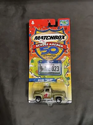 1956 Ford Pickup Matchbox Across America 50th Birthday Series Maine 1:64 Scale  • $13.99