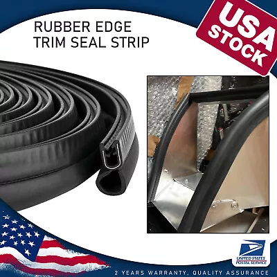 13FT Car Door Rubber Edge Trim Seal Strip Gasket With Top Bulb For Car RV Truck • $22.99