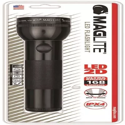 LED Flashlight 2-Cell D Heavy Duty Maglite Weather Drop And Water Resistant USA • $57.99