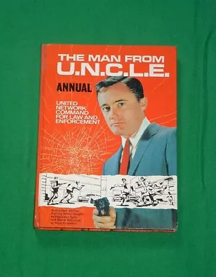 THE MAN FROM U.N.C.L.E. Vintage UK TV ANNUAL BOOK 1966 • £7.99