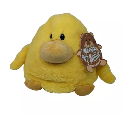 Mushable Pot Bellies Duck Yellow Jay At Play Microbead Plush 2010 Tag Easter • $29.89