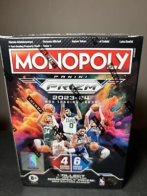 2023-24 Monopoly Prizm NBA Booster Box Factory Sealed (IN Hand) Wemby Color?!? • $26