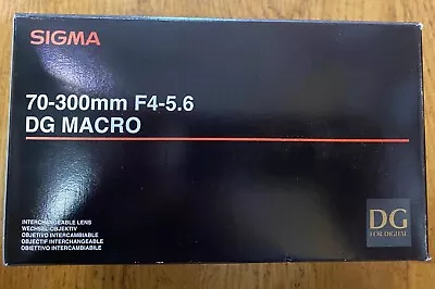 $299 • Buy Sigma 70-300mm F/4.0-5.6 DG Macro Lens For Pentax