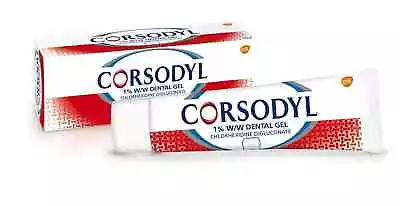 Corsodyl Dental Gel For Gingivitis1 X 50g | UK PHARMACY STOCK • £9.98