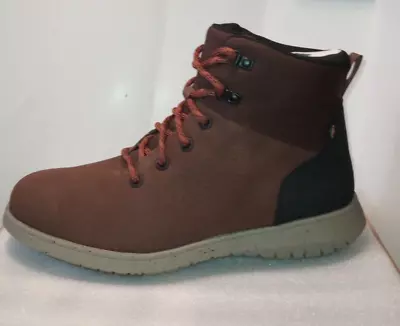 New Bogs Men's Spruce Hiker Brown Boots US Size 9 Retail $120 • $95