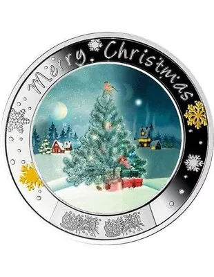 2023 Niue Merry Christmas Lenticular 17.5g Silver Coin - 500 Mintage • $113.75