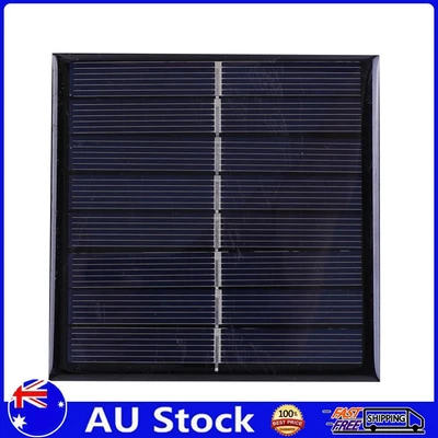 Mini Solar Panel 2W 4V 90x90mm Polycrystalline Silicon Solar Cell 2-slot Charger • $10.35