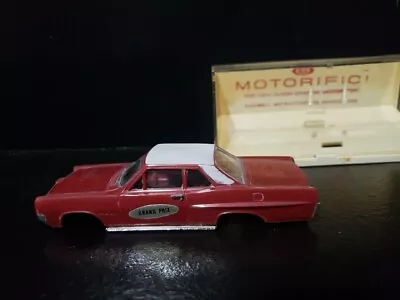 1960's Ideal's Motorific Pontiac Gran Prix Battery Op. Slot Car Body W/case  • $20