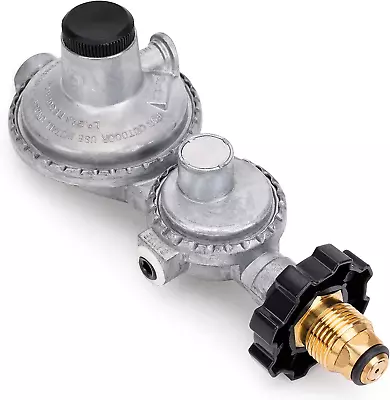 Stanbroil Horizontal Two Stage Propane Regulator With 3/8  Female NPT And POL Fo • $42