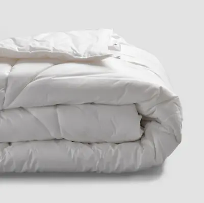 100% Merino Wool Duvet / Pillows With Egyptian Cotton Cover Luxury Winter Quilt • £40