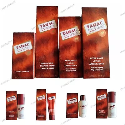 Tabac Original Multiple ProductsAfter Shave LotionShaving CreamEDTNew &Boxed • £10.99