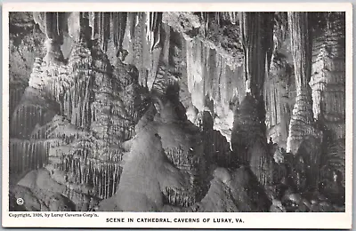 $3.89 • Buy Luray Virginia VA Scene In Cathedral Caverns USA 1926 Vintage WB Postcard UP