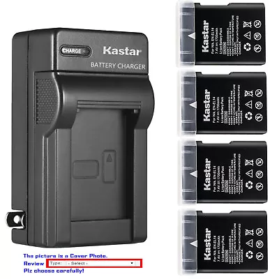 Kastar Battery Wall Charger For Nikon EN-EL14 MH-24 & Nikon D3300 DSLR Camera • $13.99