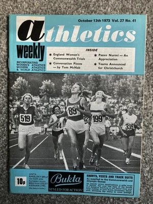 £6.99 • Buy ATHLETICS WEEKLY - 13 October 1973 - Dave Black; Joe Keating; Paavo Nurmi