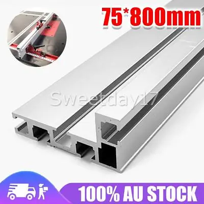 800MM 75 Type T Track T Slot Miter Track Stop Woodworking Table Saw Fence New • $45.53