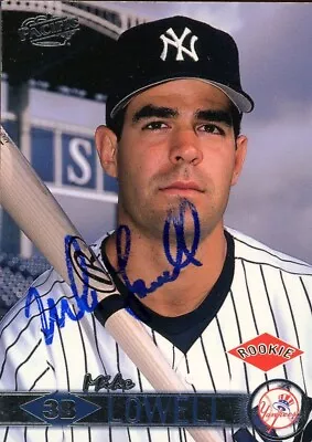 1999 Pacific MIKE LOWELL Signed Card Autograph AUTO YANKEES MARLINS RED SOX • $4.99