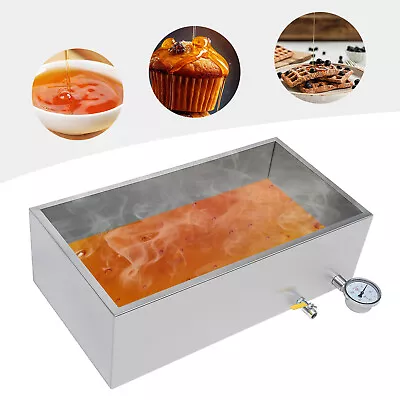 Stainless Steel Maple Syrup Evaporator Pan W Valve And Thermometer Boiling Pan • $189