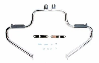 $319.95 • Buy Chrome Lindby Multibar Engine Guard Highway Bars Crash Pegs Yamaha V-Star 1100