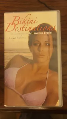 Bikini Destinations HDnet DTheater D Theater D VHS 1080i Rare Hawaiian Tropics • $129.99