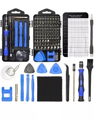 STREBITO Precision Screwdriver Set 124 In 1 Set With 101 Precision Bits Laptop  • £9.95