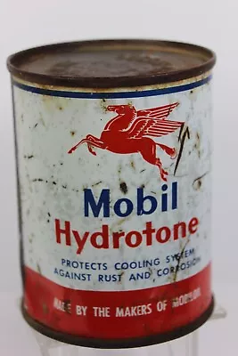 MOBI L - SOCONY VACUIUM OIL CO.  HYDROTONE Flying Pegasus 8 Fl. Oz. Can - FULL • $30