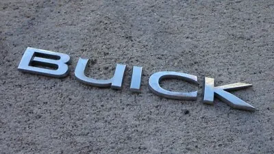 Buick Emblem Letters Badge Decal Logo Lucerne LaCrosse Enclave OEM Stock Genuine • $16.42