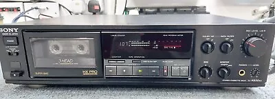 £120 • Buy Sony TC K630es. 3 Head Single Deck HX Pro Cassette Player Recorder.