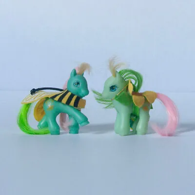 My Little Pony G2 Baby Twins - Dart And Dash + Accessories (Euro Exclusive) • $42