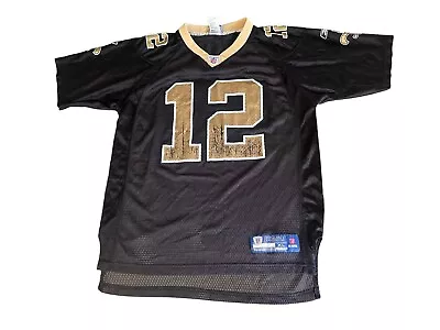 Onfield Reebok Youth New Orlean Saints Marques Colston 12 Jersey XL  • $14.97