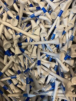 New 3 1/4  Wood PTS Pride Golf Tees 3.25  Wholesale Free 1.5” Tees Included • $7.30