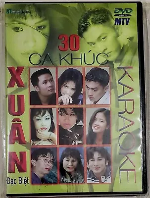 30 Ca Khuc Xuan Dac Biet-Lam Truong My Linh &VA-Viet Music DVD MTV Karaoke 2000 • $29.99