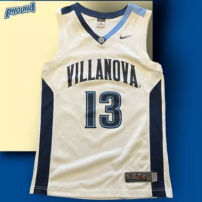 Villanova Wildcats Basketball Jersey Adult Small White Nike Shirt College Mens • $24.49