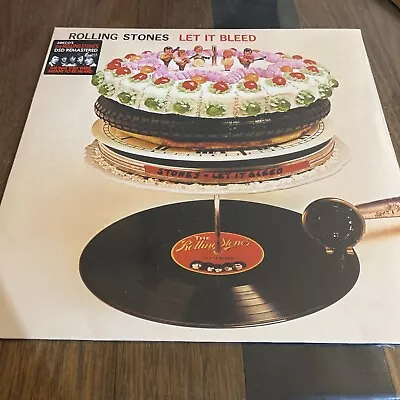 True Vintage The Rolling Stones Let It Bleed Vinyl Record 1969 Decca • $60