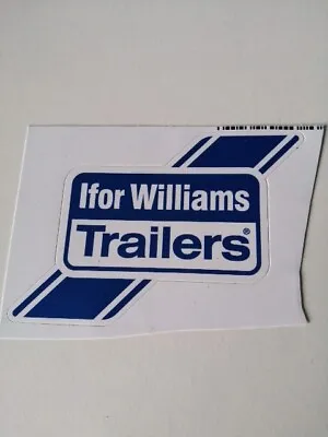 Ifor Williams 4  Livestock ATV Q Range Trailer Hardtop Canopy Decals Sticker • £5.99